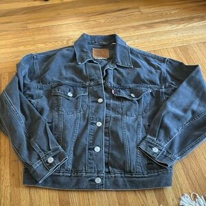 Levis denim trucker